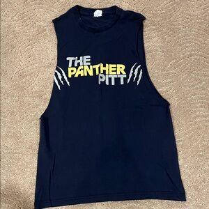 ‘The Panther Pitt’ sleeveless tank top